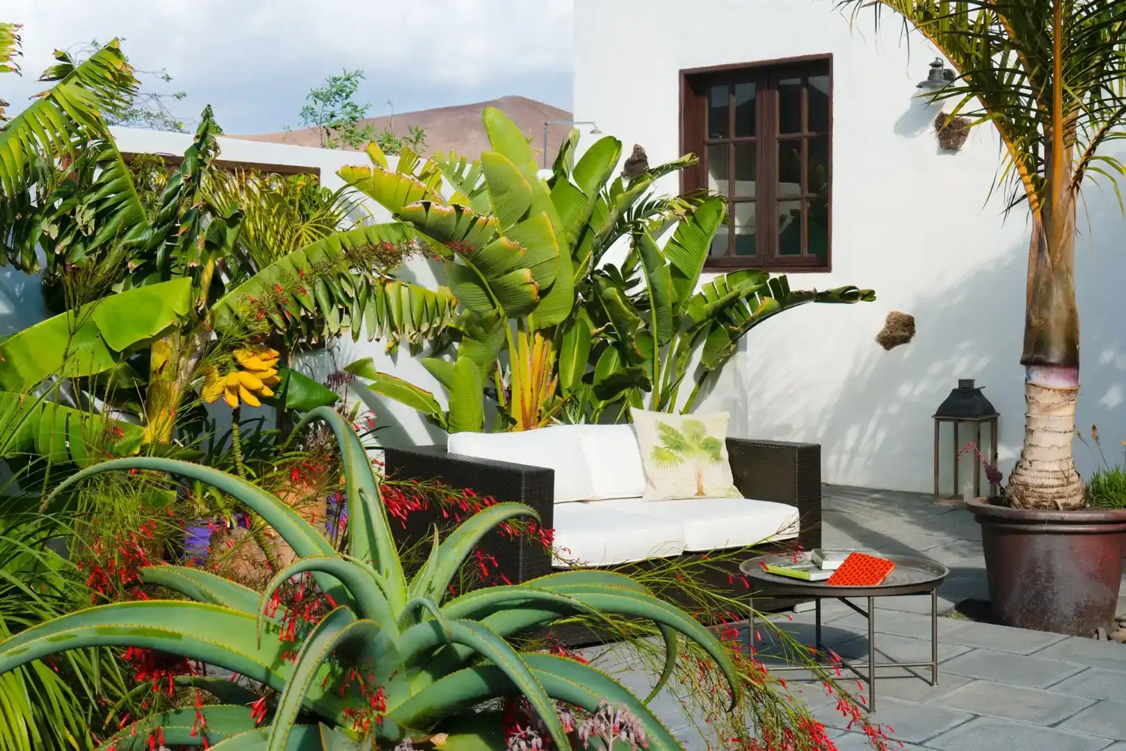 Terraza de Finca rústica en venta en Teguise con Jardín privado, Horno y Lavadora