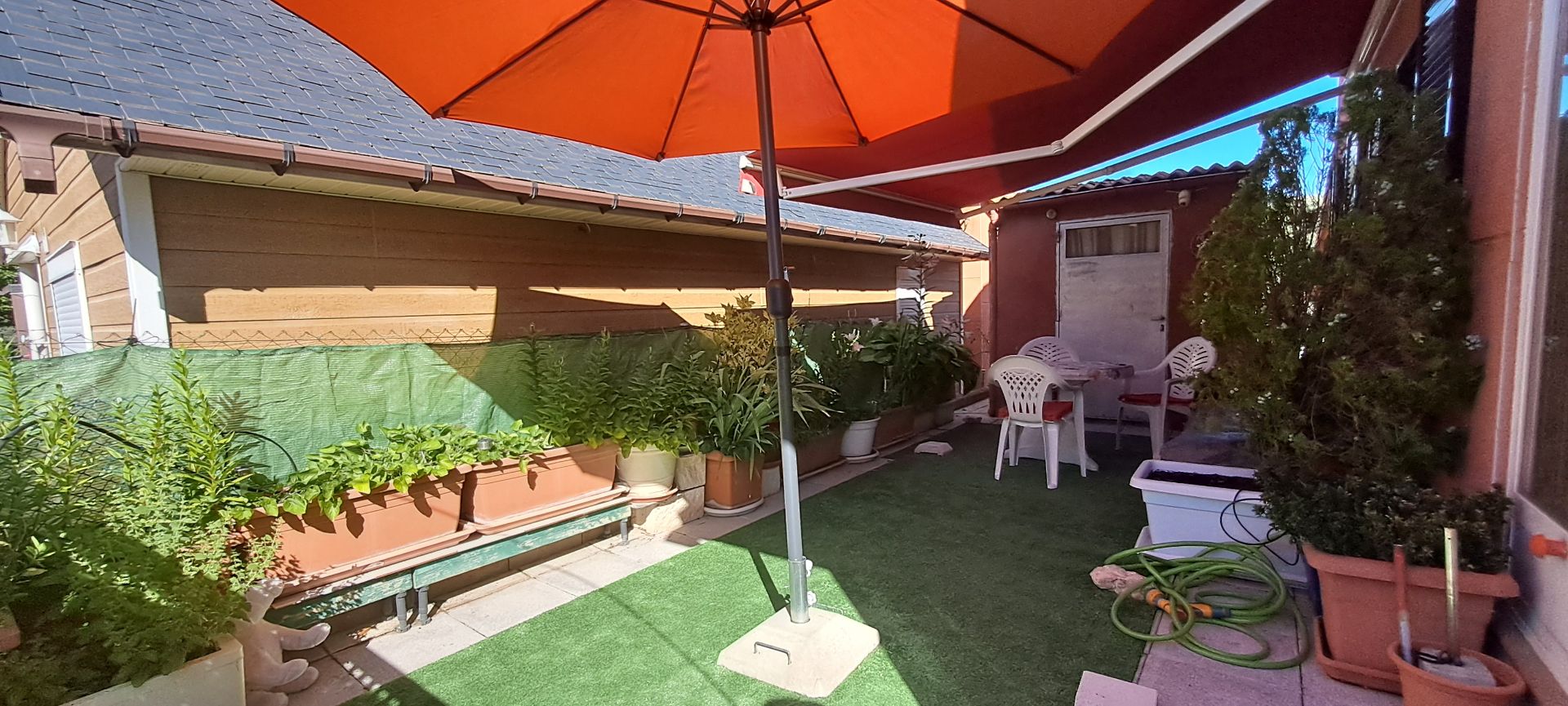 Terrace of House or chalet for sale in Ituero y Lama  with Heating, Storage room and Furnished