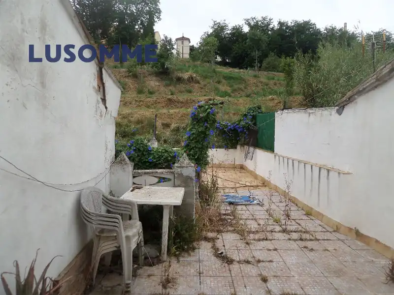 Jardí de Casa adosada en venda en Ontinyent amb Terrassa