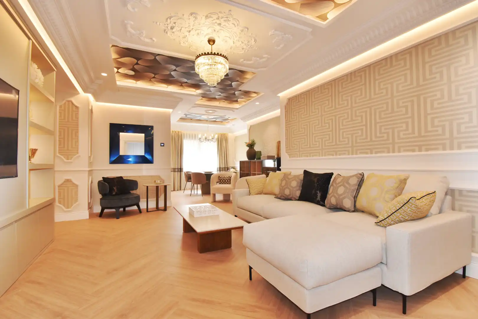 Sala de estar de Piso en venta en Madrid con Aire acondicionado, Calefacción y Amueblado