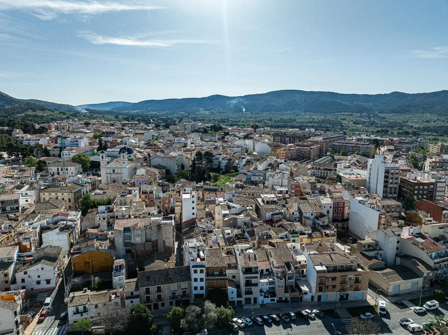 Vista exterior de Casa adosada en venta en Ibi