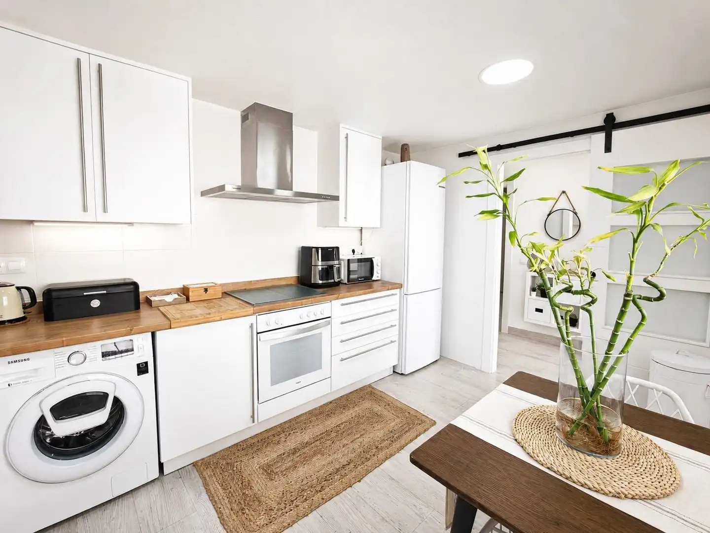 Kitchen of Flat for sale in Santa Pola  with Air Conditioner, Heating and Parquet flooring