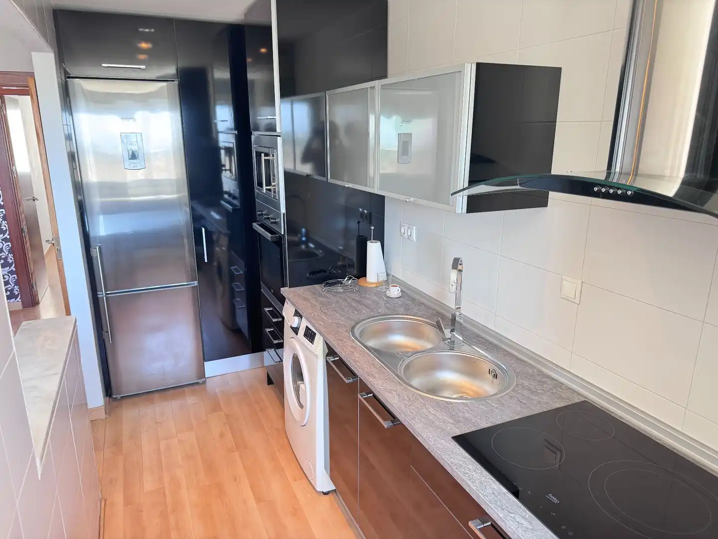 Kitchen of Apartments for sale in Almería  with Air Conditioner and Storage room