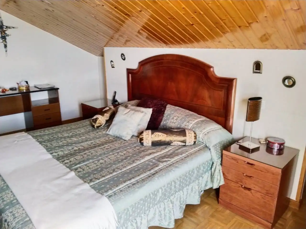Dormitori de Casa o xalet en venda en Villariezo amb Calefacció, Jardí privat i Parquet