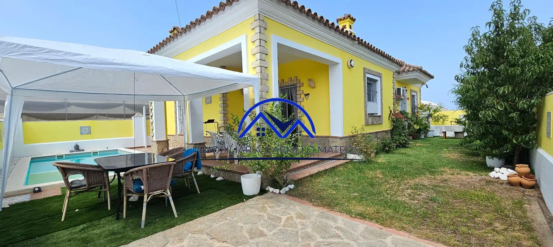 Exterior view of Houses for rent in Sanlúcar de Barrameda  with Air Conditioner, Private garden and Storage room