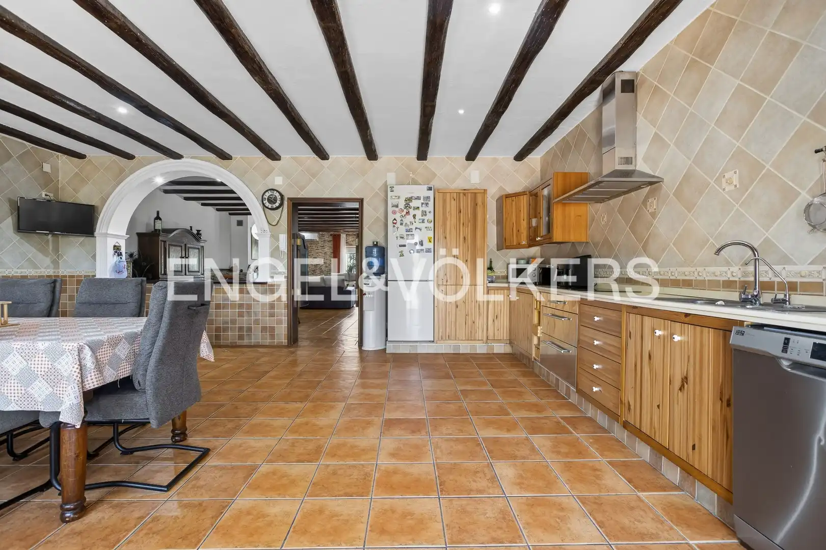 Cocina de Casa o chalet en venta en Carmona con Aire acondicionado, Calefacción y Jardín privado