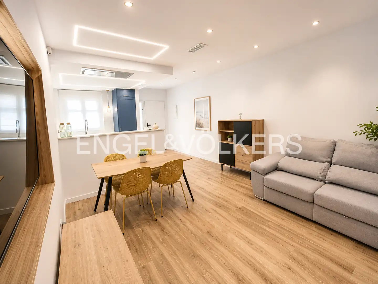 Living room of Flat for sale in Dénia  with Air Conditioner, Heating and Private garden