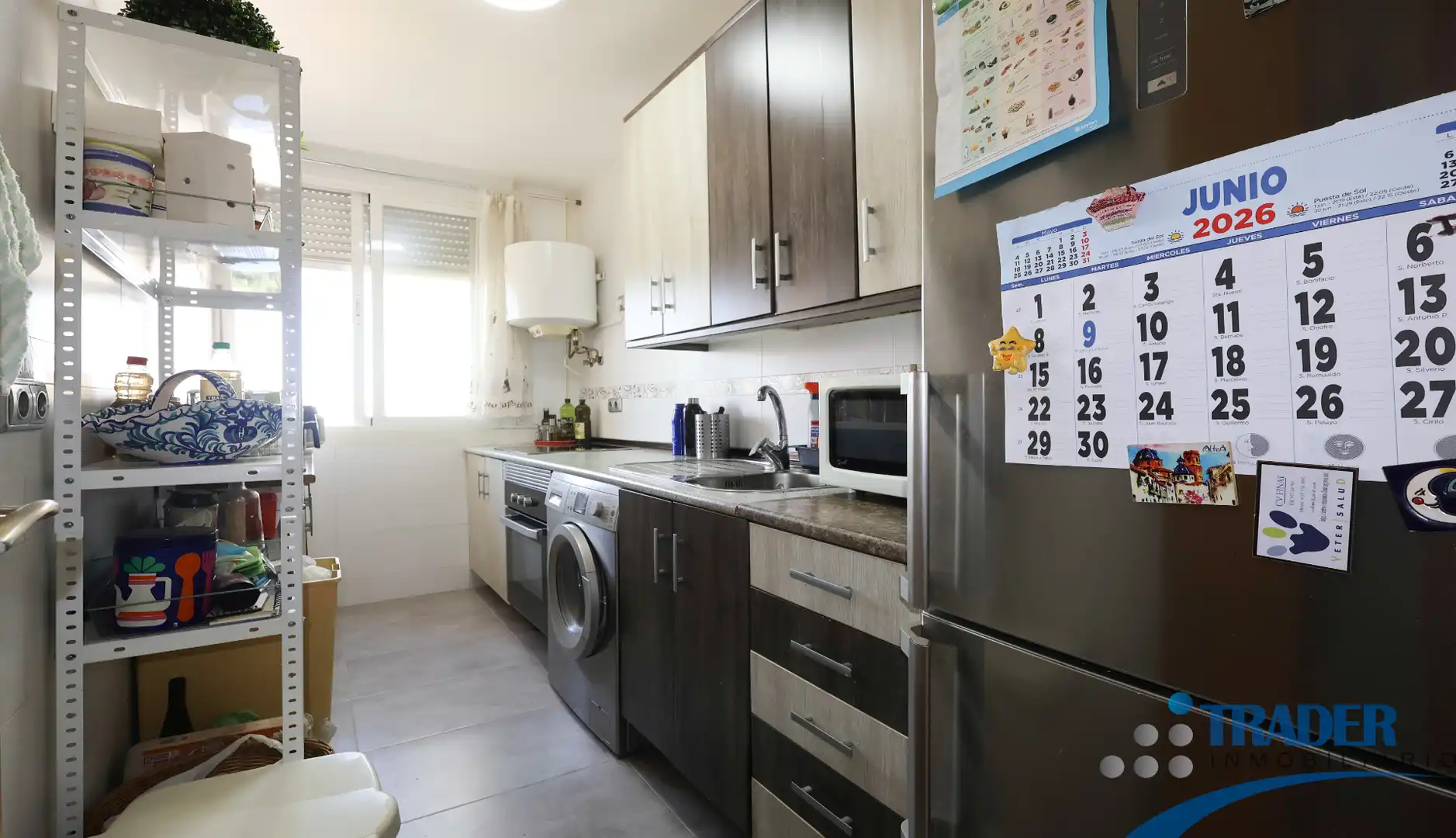 Kitchen of Flat for sale in Móstoles  with Terrace and Balcony