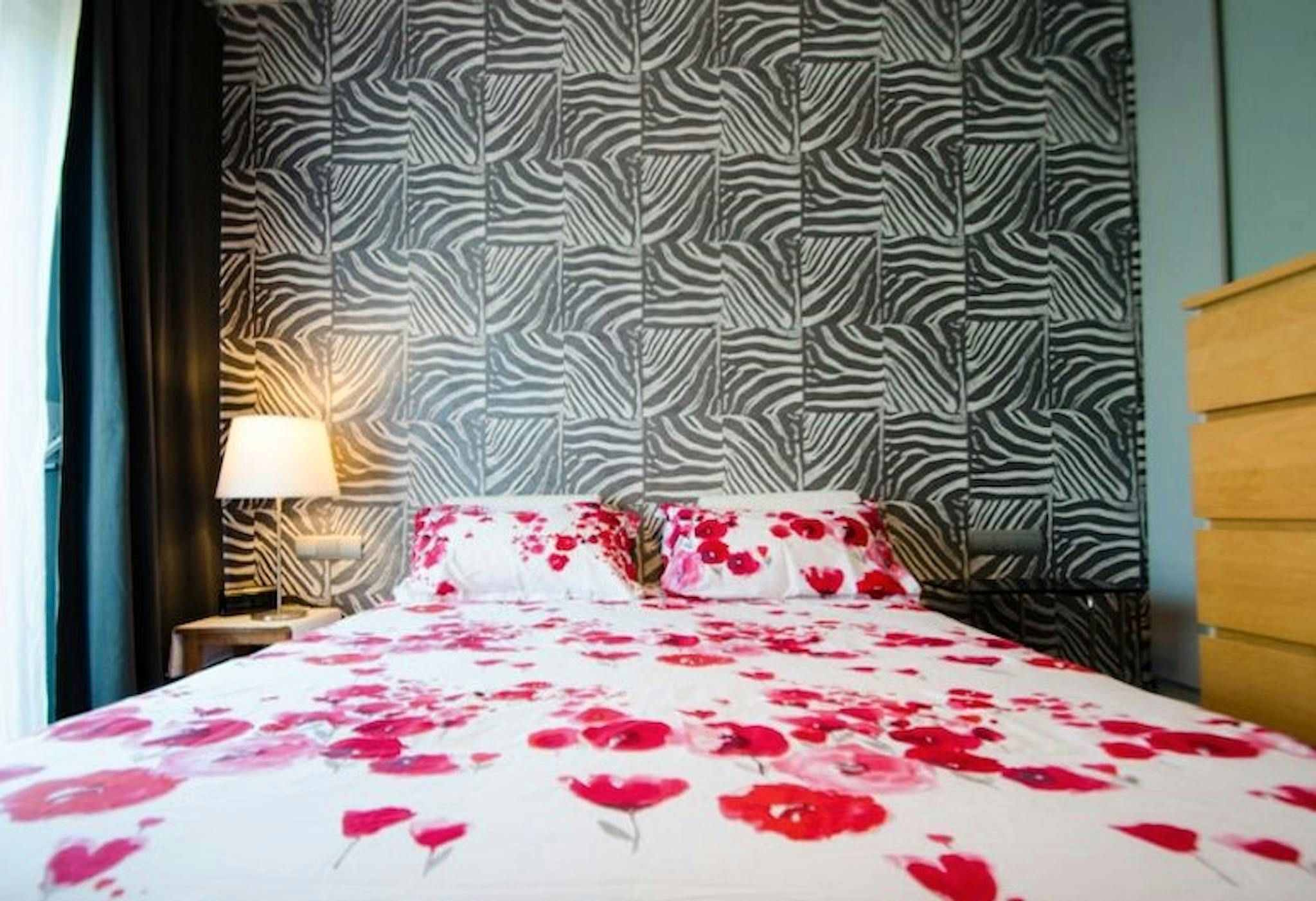 Bedroom of Flat to rent in  Barcelona Capital  with Air Conditioner, Heating and Furnished