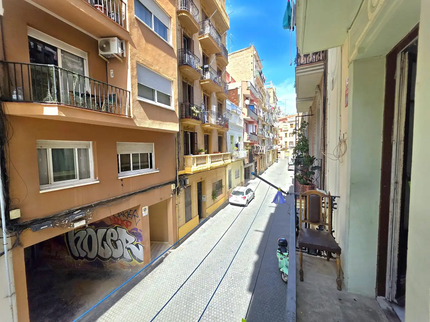 Piso con terraza en venta en Carrer de Sant Baltasar