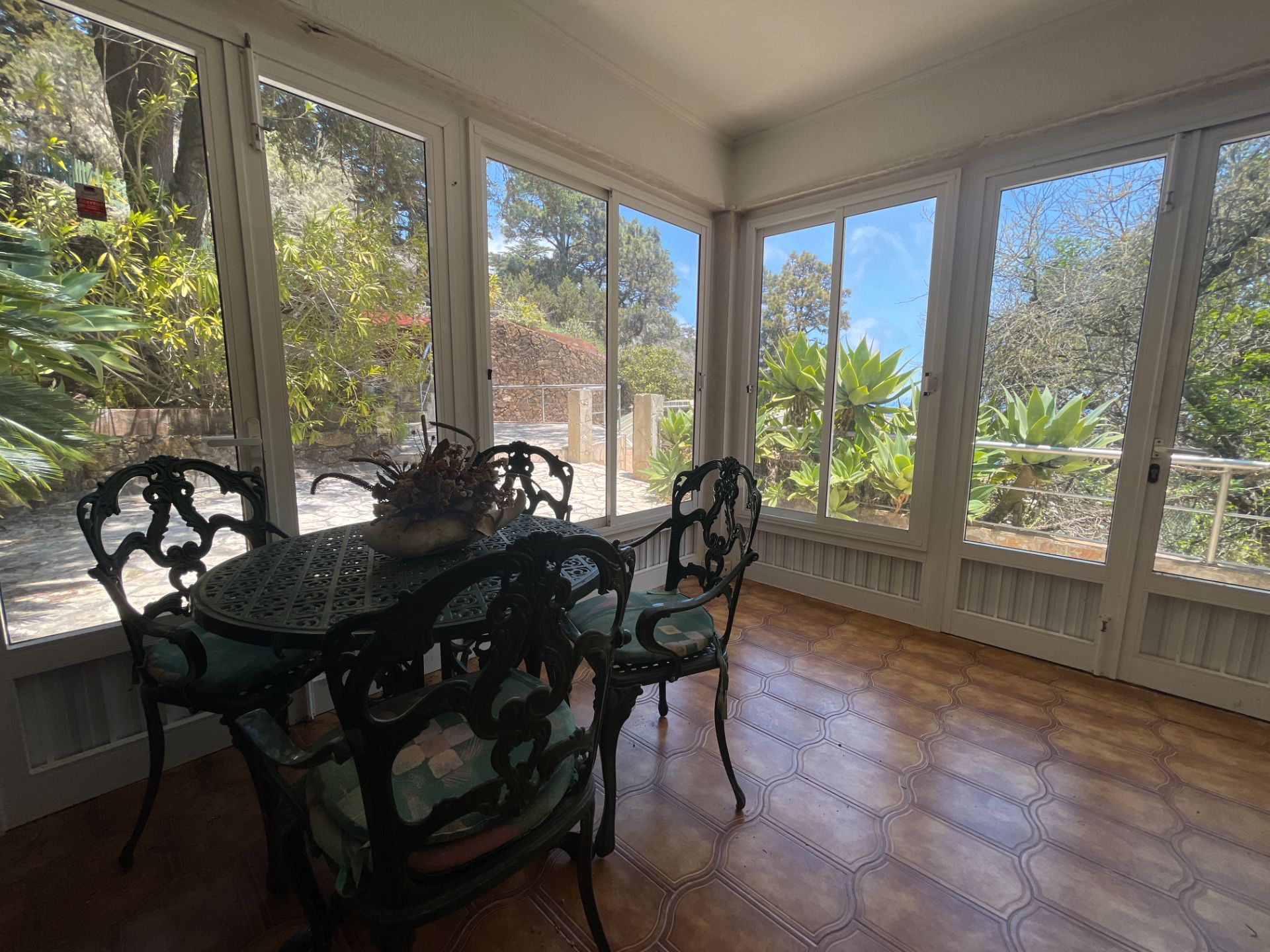 Menjador de Finca rústica en venda en Valverde (Santa Cruz de Tenerife) amb Jardí privat, Terrassa i Traster