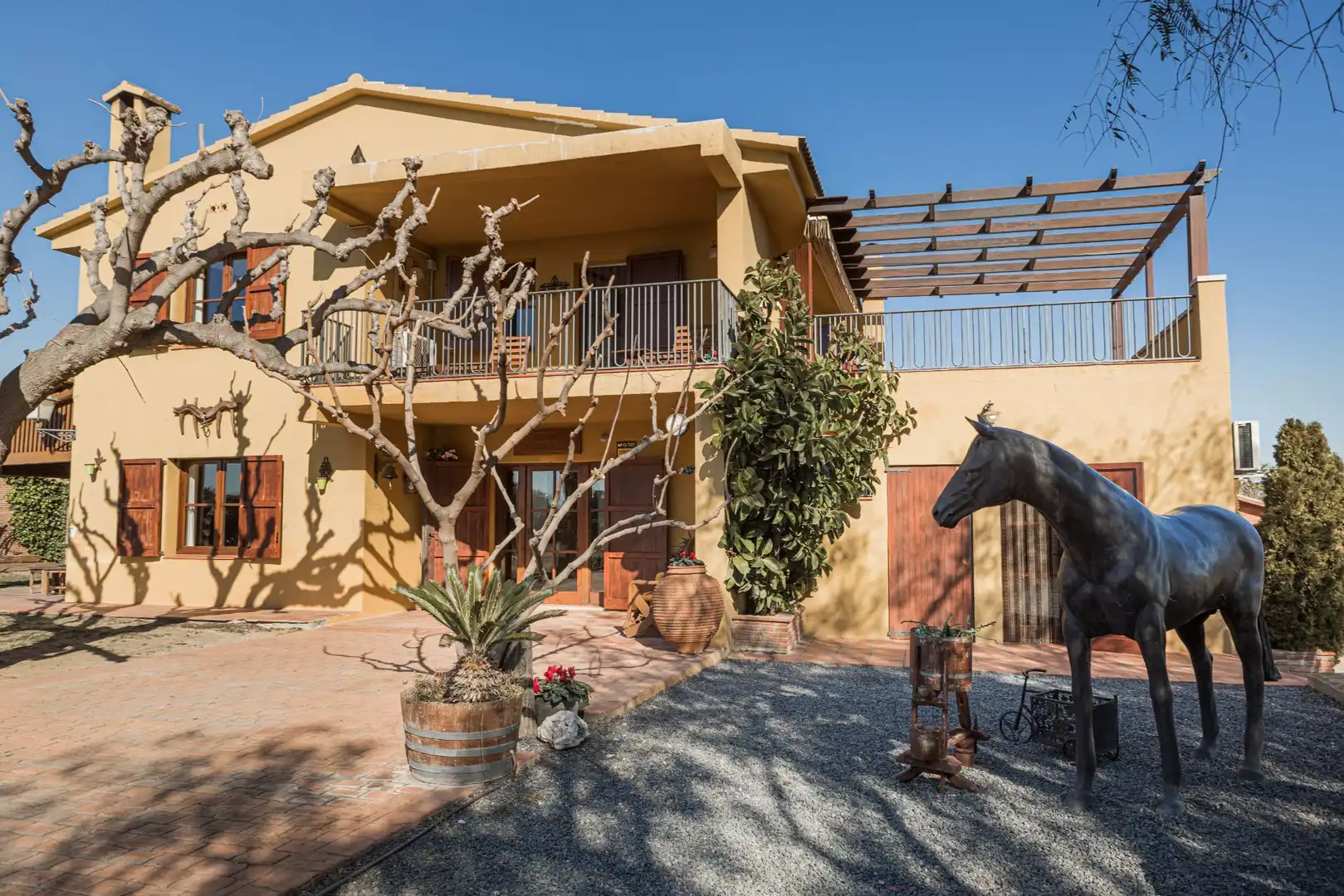 Vista exterior de Finca rústica en venta en La Selva del Camp con Aire acondicionado, Jardín privado y Trastero