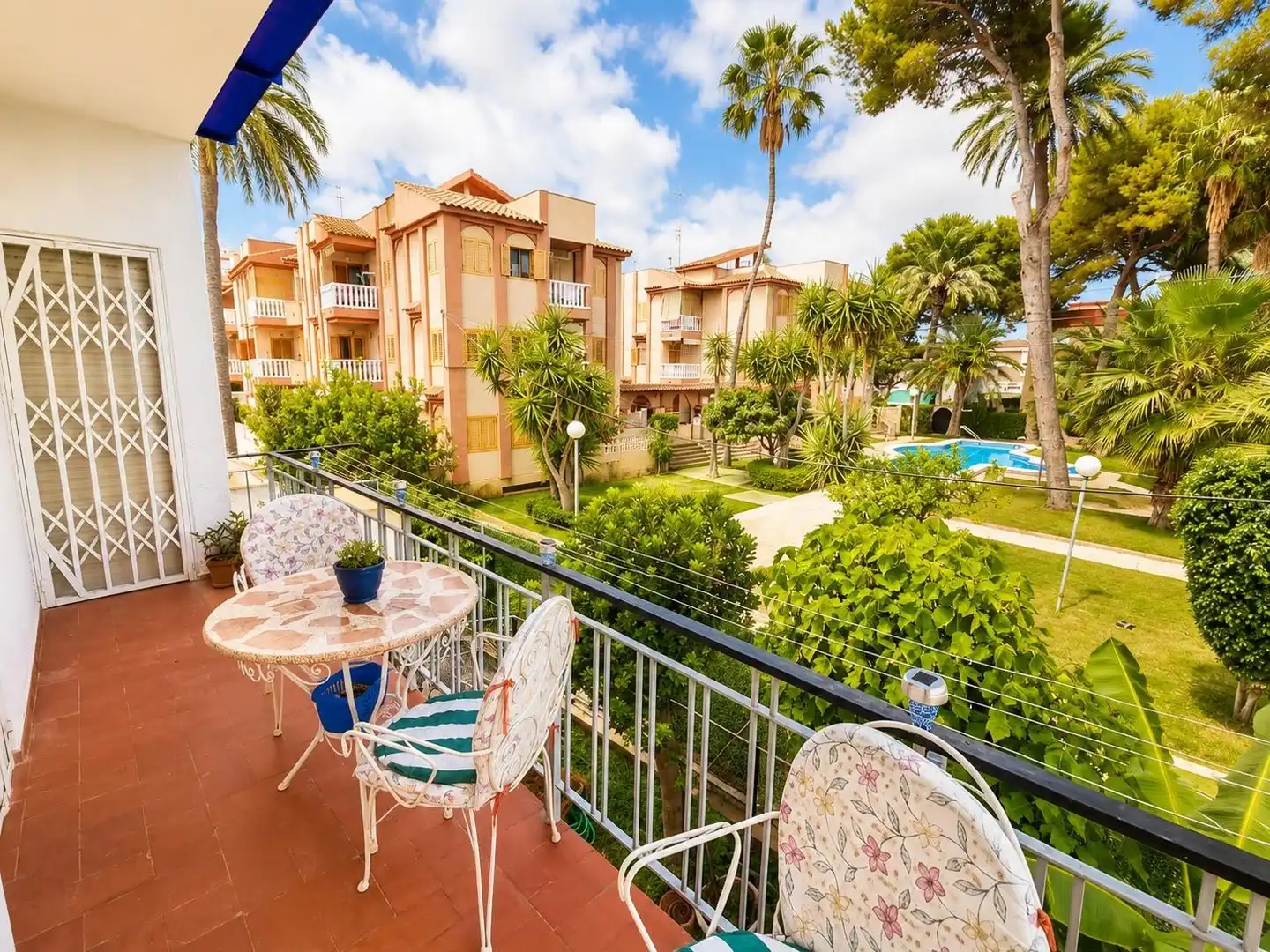 Terraza de Apartamento en venta en San Javier con Jardín privado, Terraza y Amueblado