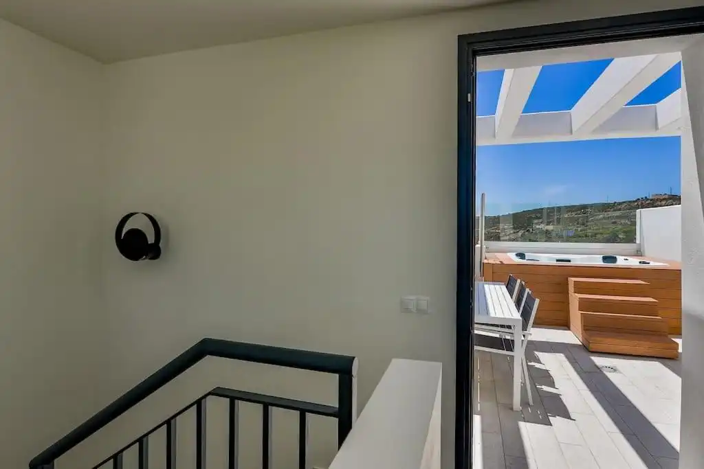 Terrace of Detached homes for sale in Manilva  with Air Conditioner, Private garden and Terrace