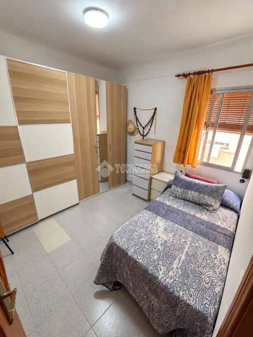 Bedroom of Flat for sale in Málaga