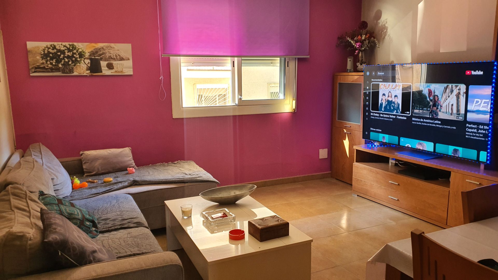 Sala d'estar de Pis en venda en Badalona amb Aire condicionat, Calefacció i Forn