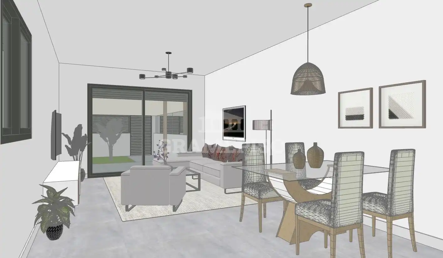 Sala de estar de Casa o chalet en venta en Sant Fost de Campsentelles