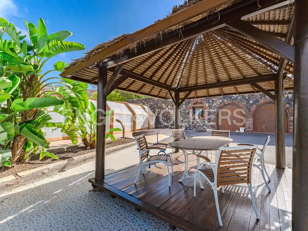 Terrassa de Casa o xalet en venda en Arona pueblo