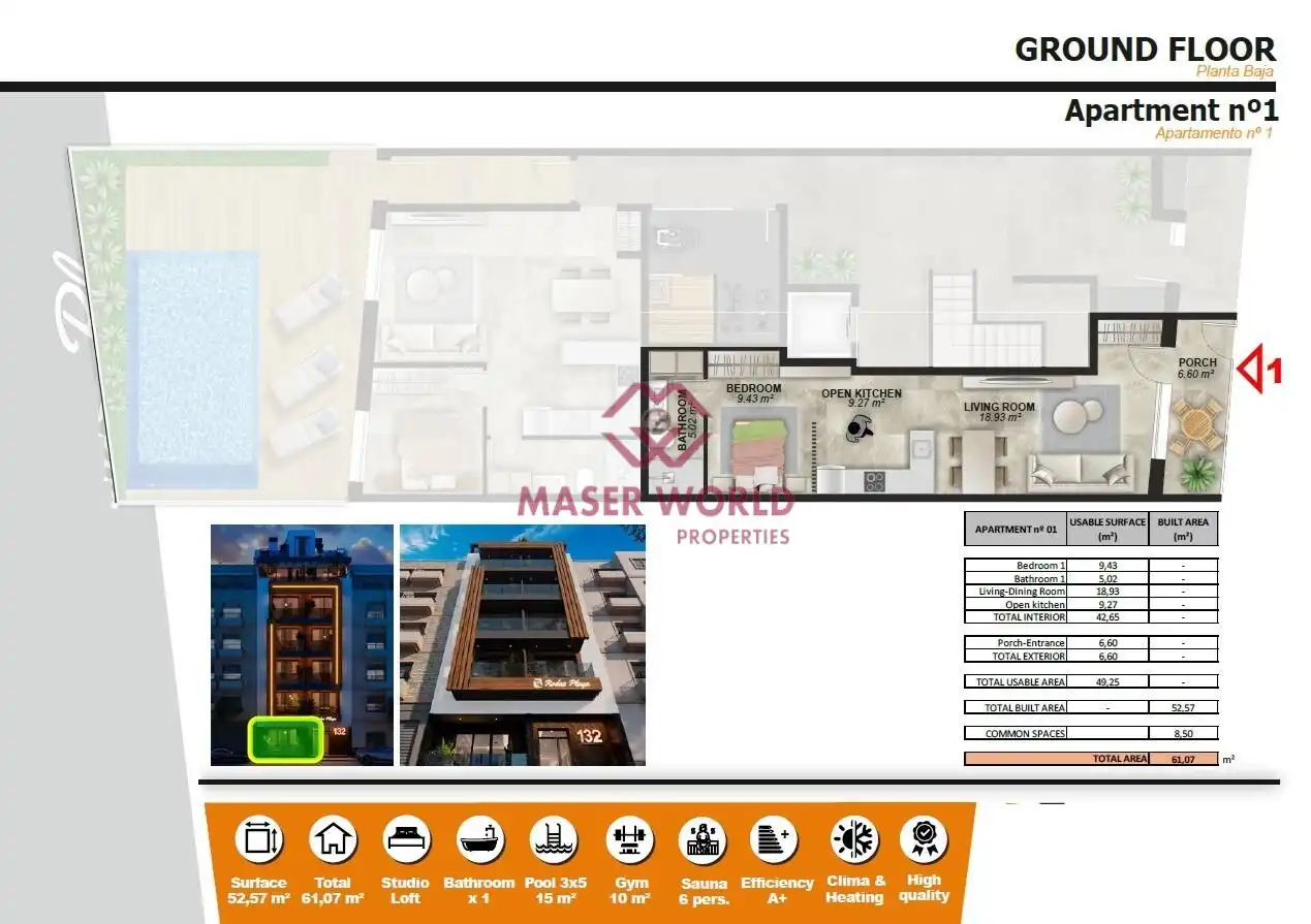 Ground floor with pool for sale in Playa del Cura, imagen 23