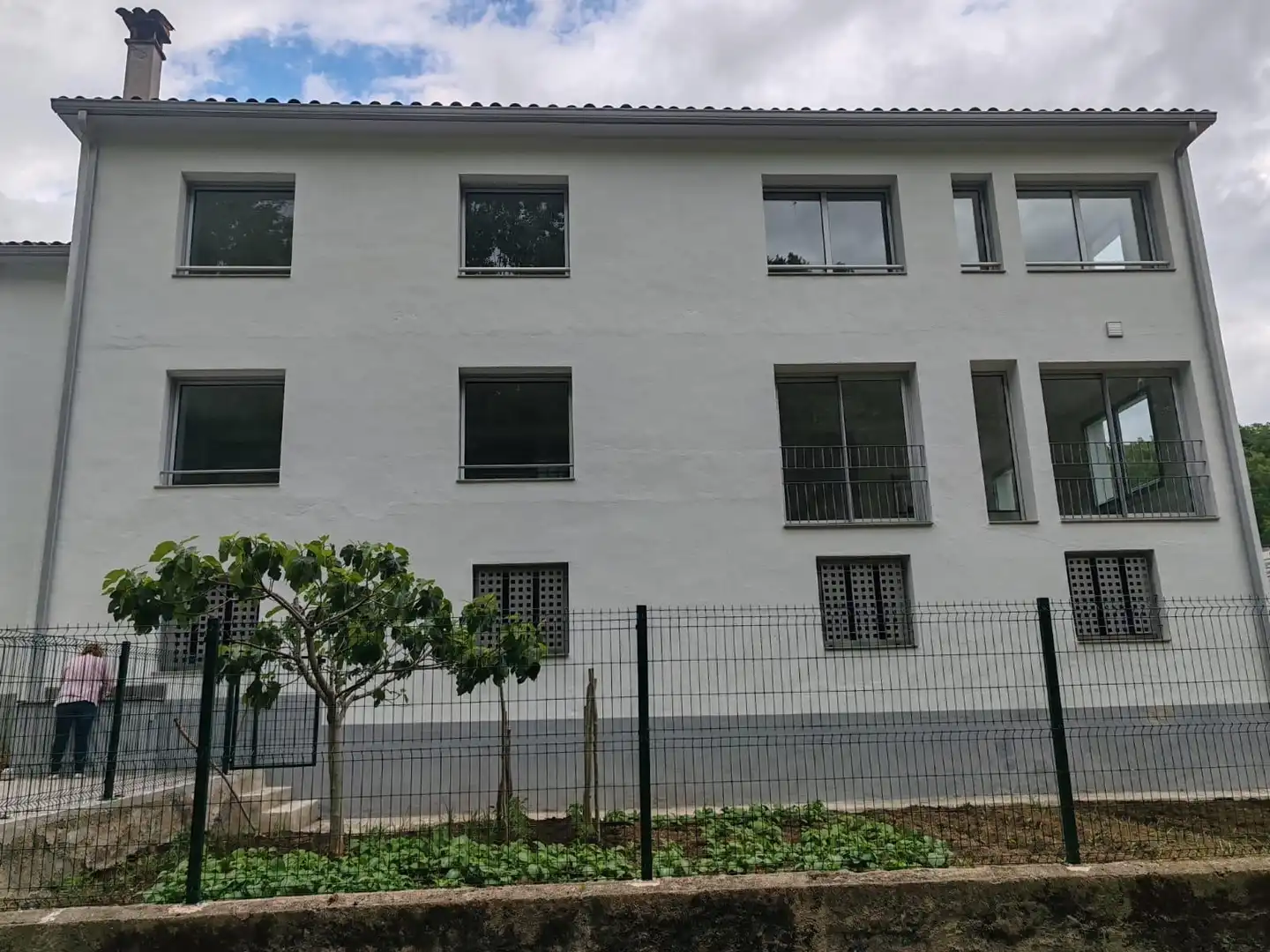 Vista exterior de Casa o chalet en venta en Sant Feliu de Pallerols con Parquet