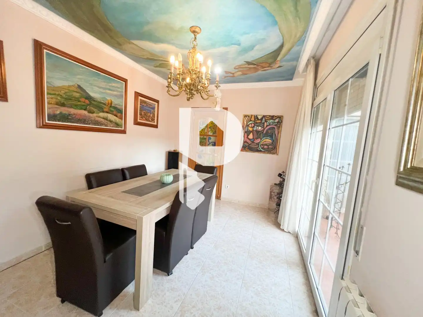 Comedor de Casa o chalet en venta en Vallirana con Calefacción, Jardín privado y Terraza