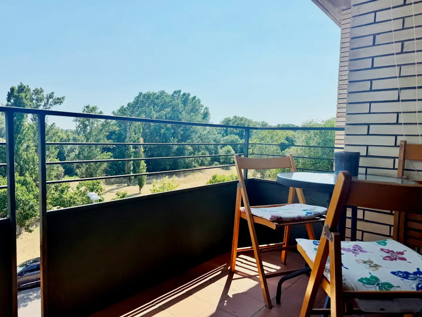 Terrasse von Wohnung zum Verkauf in Girona mit Klimaanlage, Heizung und Balkon
