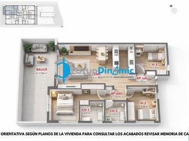 Wohnung mit Aufzug zum Verkauf in Carrer Enric Vincke 52
