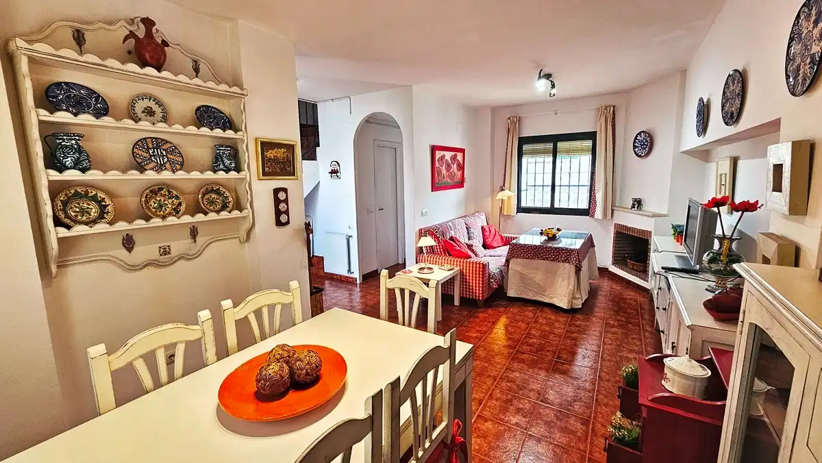 Living room of Detached homes for sale in Los Marines  with Heating and Terrace