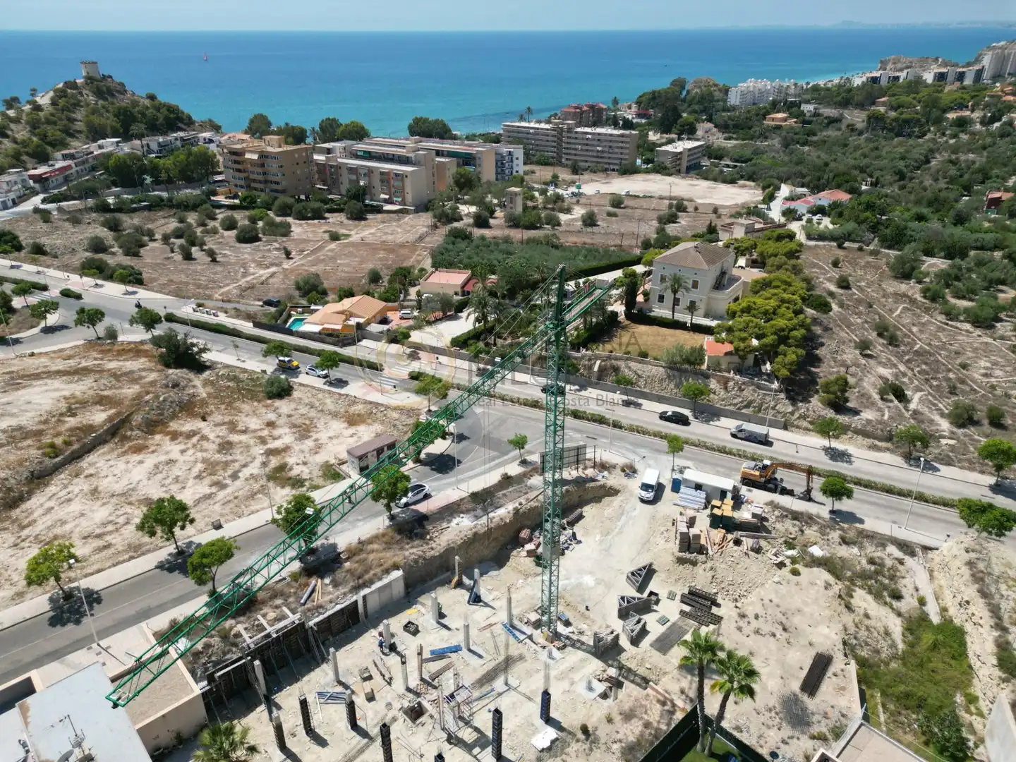 Vista exterior de Apartamento en venta en Villajoyosa / La Vila Joiosa con Calefacción, Jardín privado y Terraza