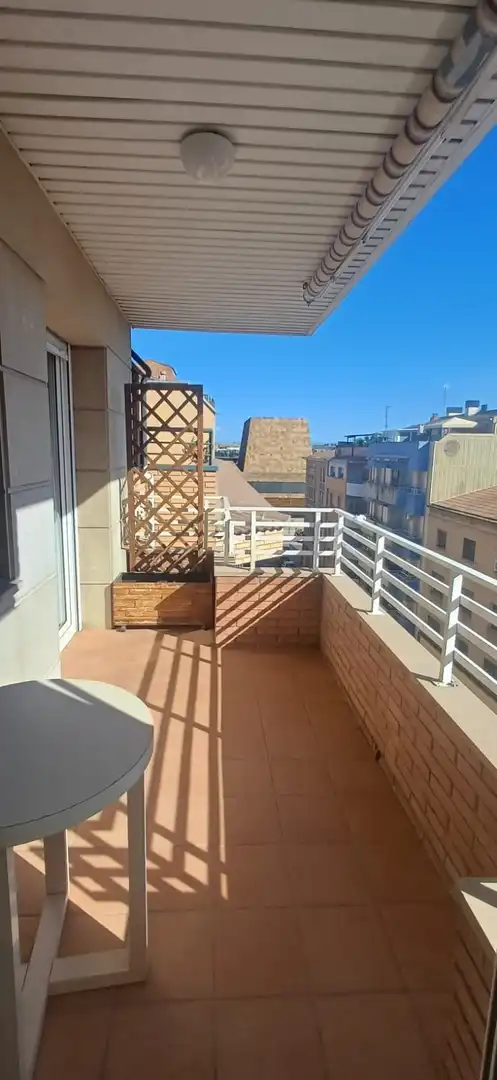Terrasse von Wohnung zur Miete in Lleida mit Klimaanlage, Heizung und Terrasse