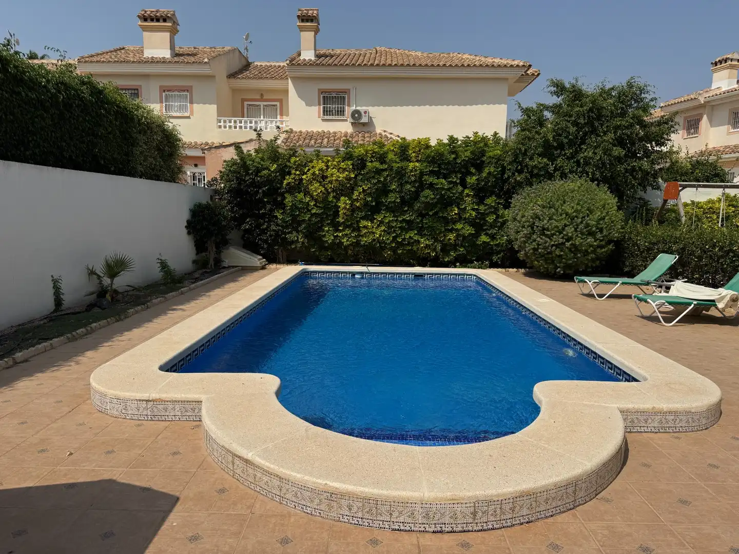 Piscina de Casa o xalet en venda en Rojales amb Aire condicionat, Jardí privat i Terrassa