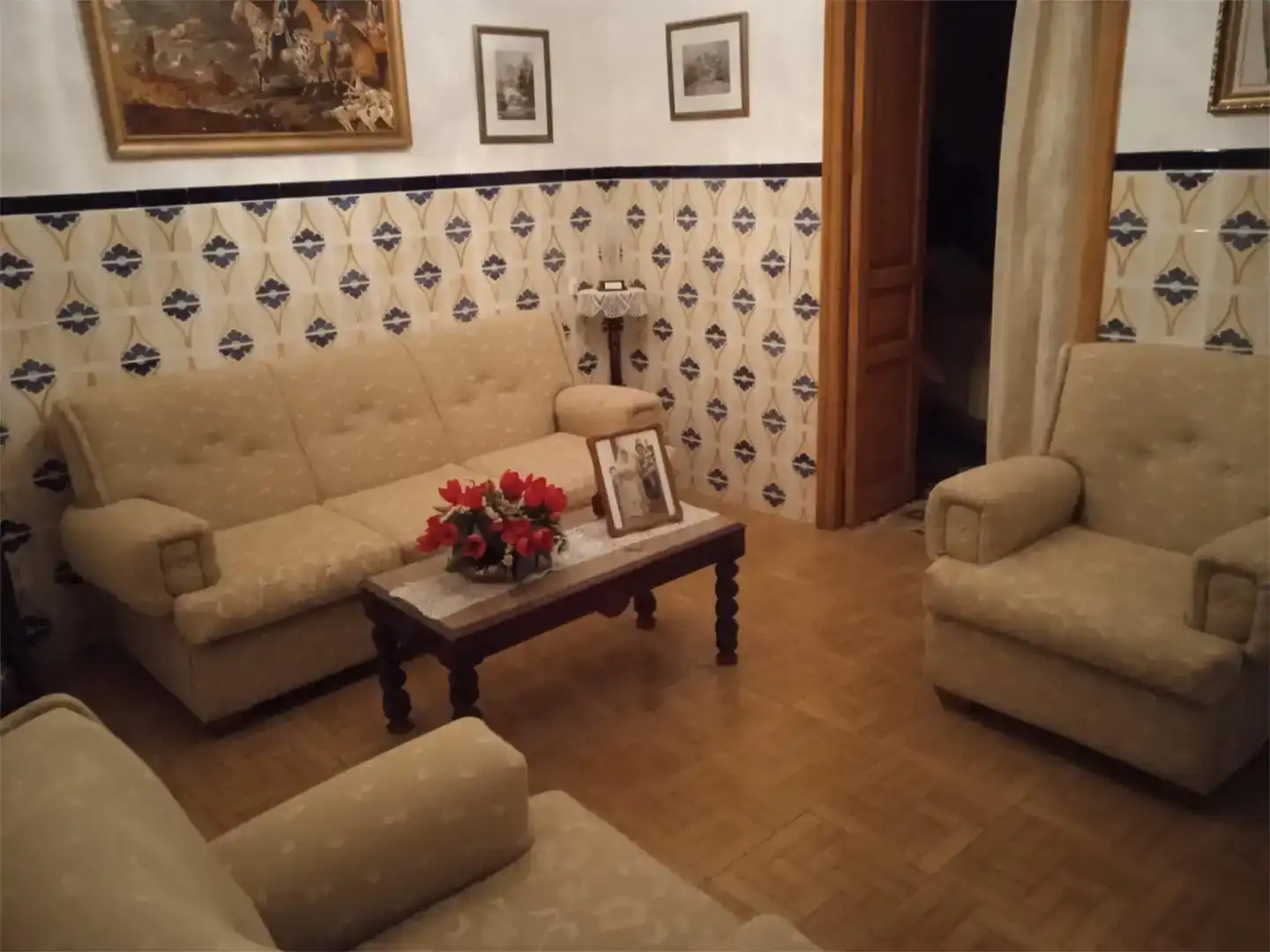 Living room of Flat for sale in Granja de Torrehermosa, Badajoz
