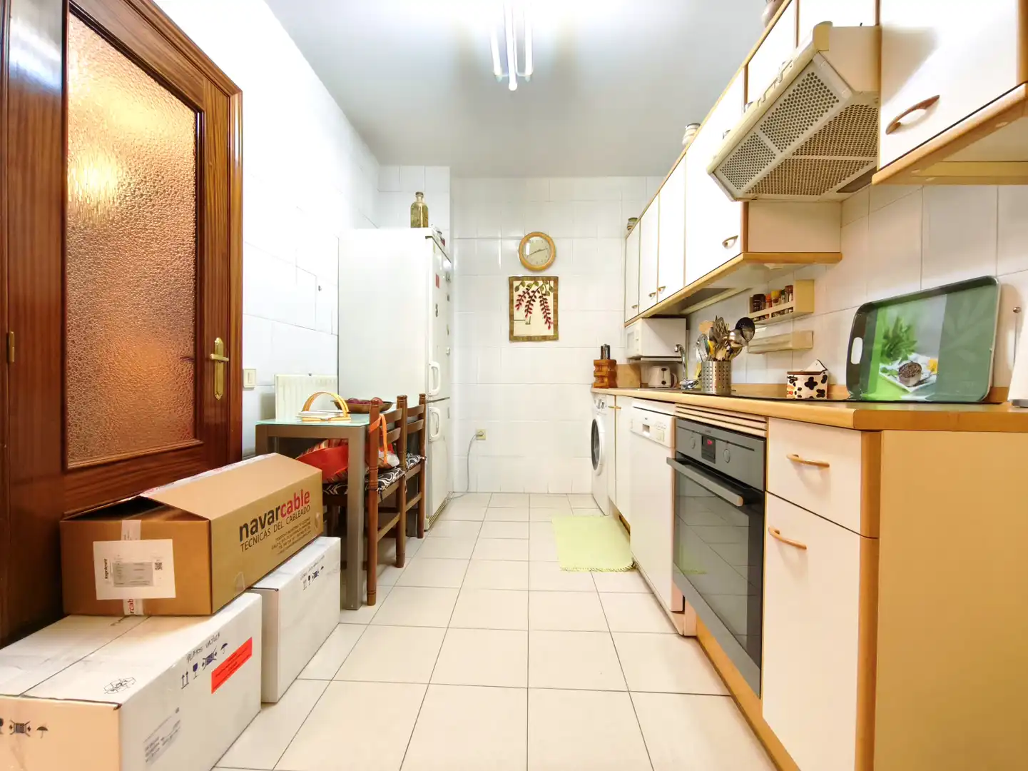 Cuina de Pis en venda en  Logroño amb Calefacció, Parquet i Terrassa