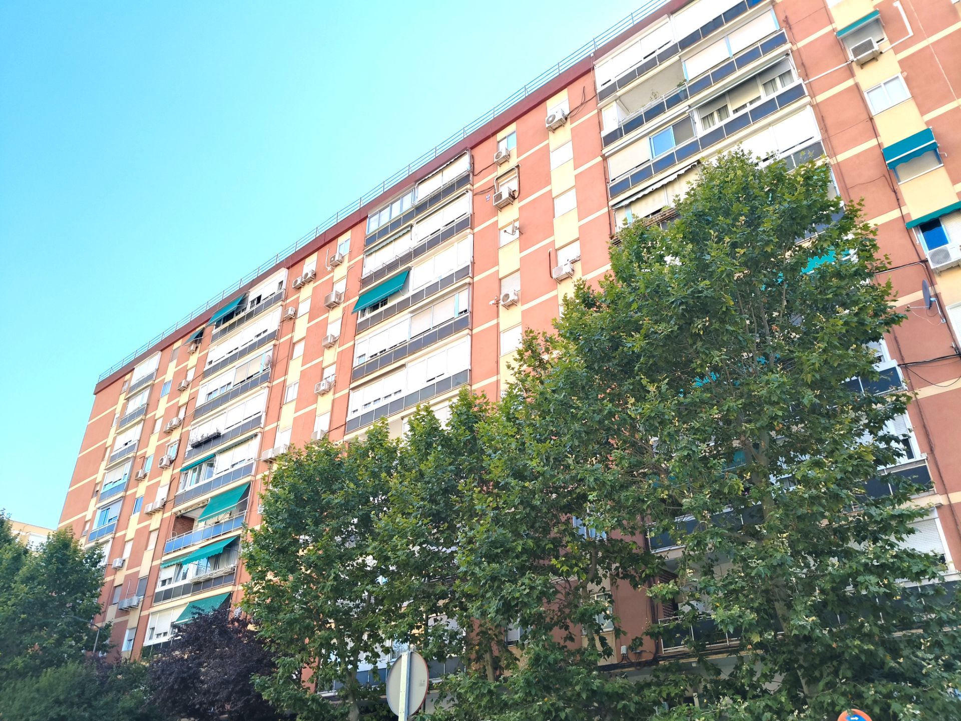 Exterior view of Flat for sale in Leganés  with Air Conditioner, Heating and Terrace