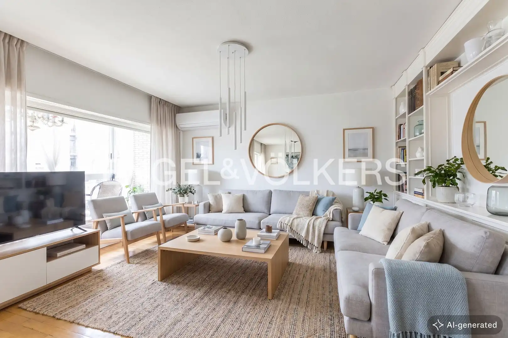 Living room of Flat for sale in Madrid  with Heating and Terrace