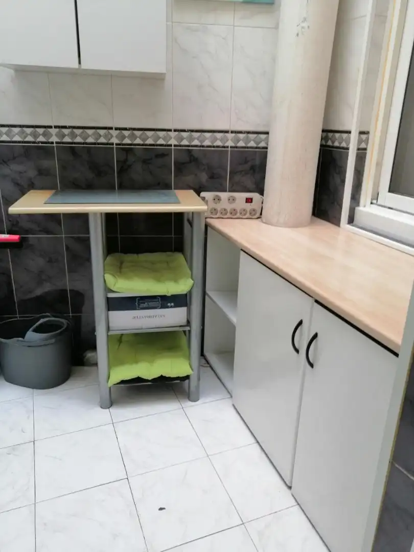 Cocina de Piso en venta en Barcelona con Calefacción, Parquet y Terraza