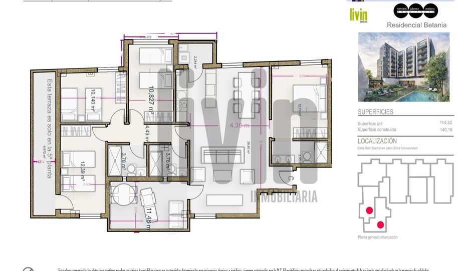 Foto 1 von Wohnung zum Verkauf in Calle de Ben Saprut, El Valle - Universidad, Jaén