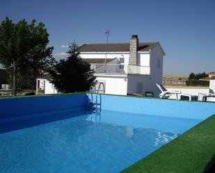 Swimming pool of House or chalet for sale in Miranda de Azán  with Private garden, Terrace and Storage room