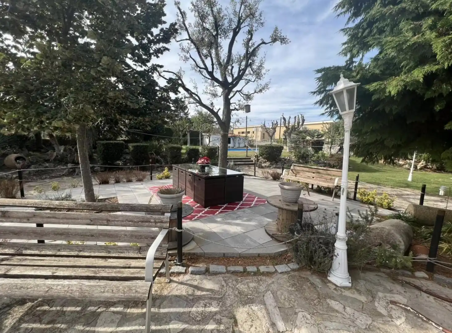Jardín de Casa o chalet en venta en La Pobla de Claramunt con Calefacción y Jardín privado