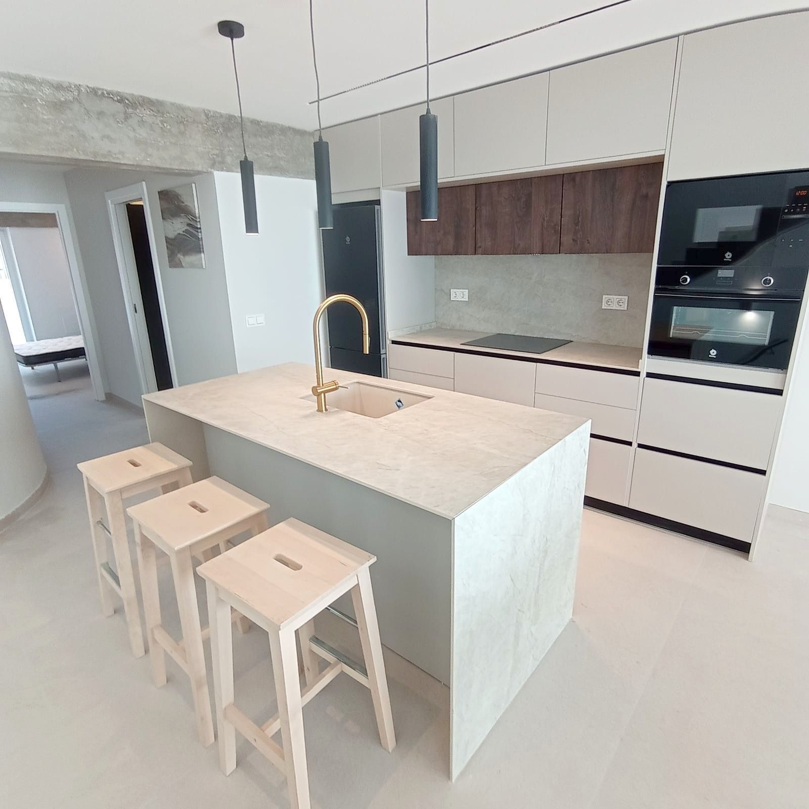 Cuina de Casa o xalet en venda en Málaga Capital amb Terrassa i Piscina