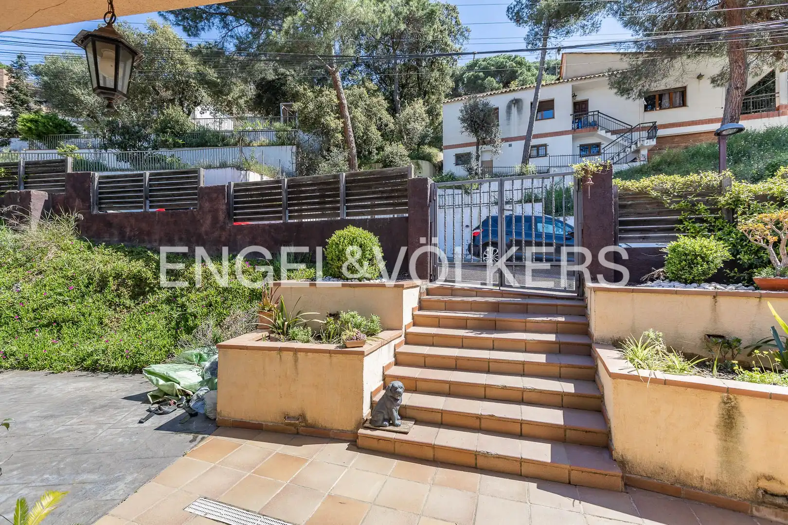 Terrassa de Casa o xalet en venda en Sant Fost de Campsentelles amb Calefacció, Jardí privat i Parquet