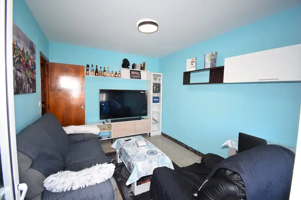 Living room of Flat for sale in Miño  with Terrace, Furnished and Washing machine