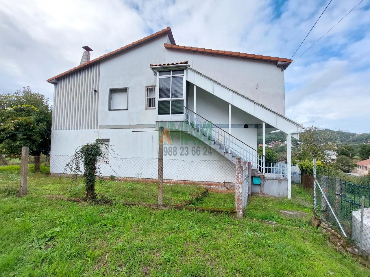 Exterior view of House or chalet for sale in Ourense Capital   with Private garden and Balcony