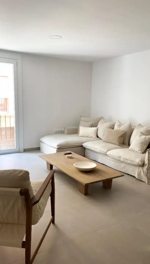 Living room of Flat for sale in Vila-seca  with Air Conditioner, Terrace and Furnished