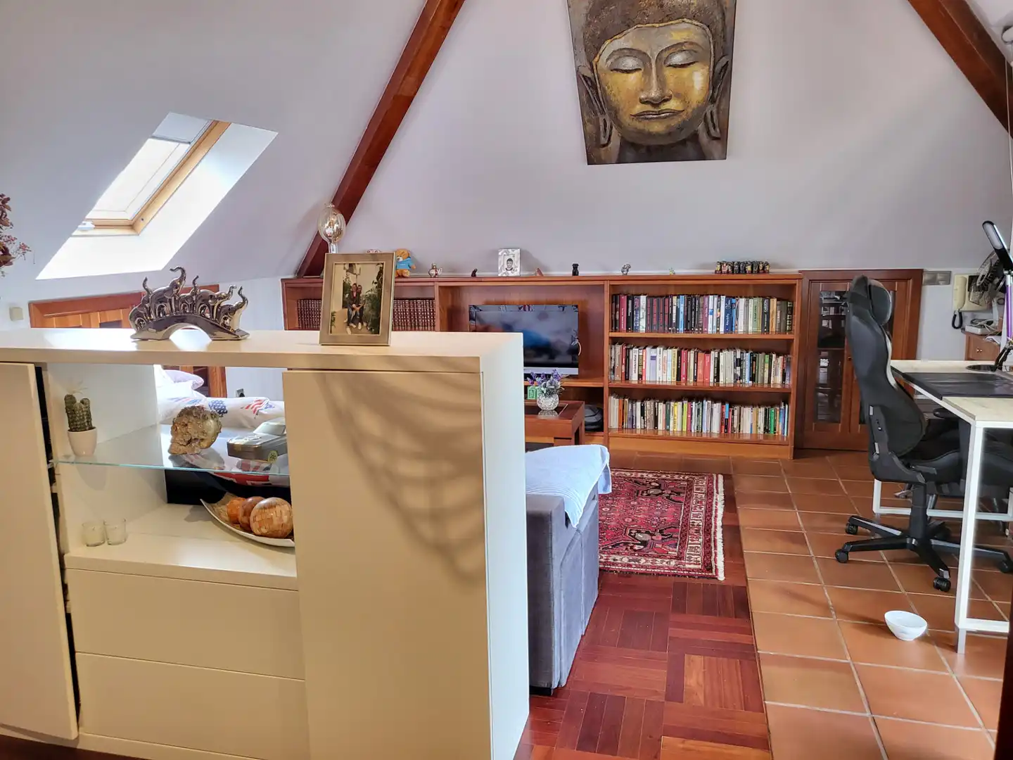 Sala de estar de Casa o chalet de alquiler en Vigo  con Calefacción, Jardín privado y Amueblado