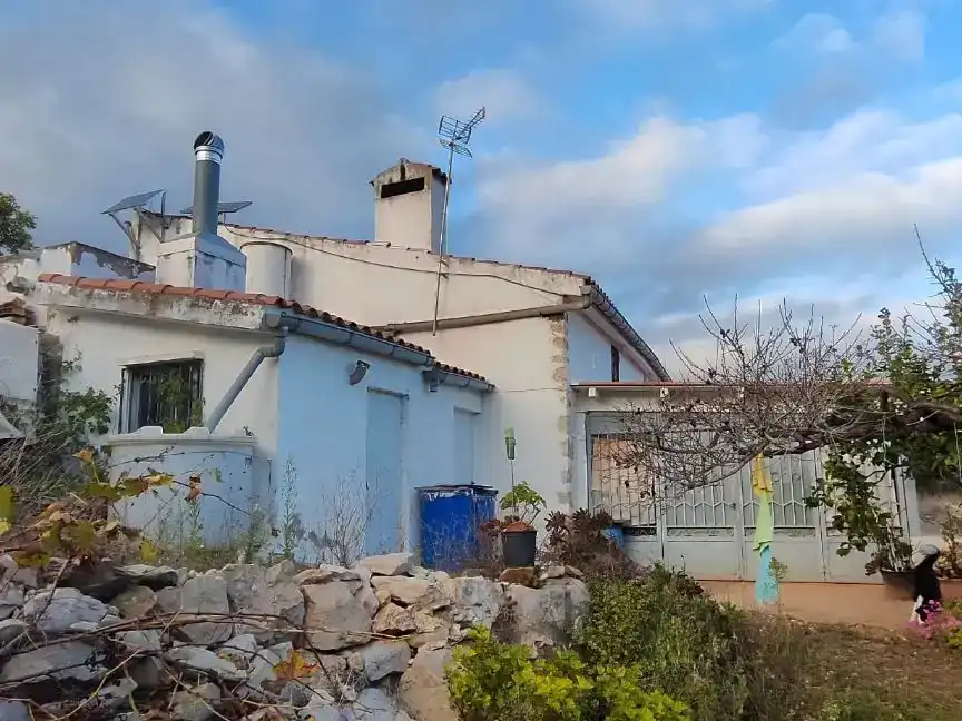Vista exterior de Casa o xalet en venda en Sierra Engarcerán amb Balcó