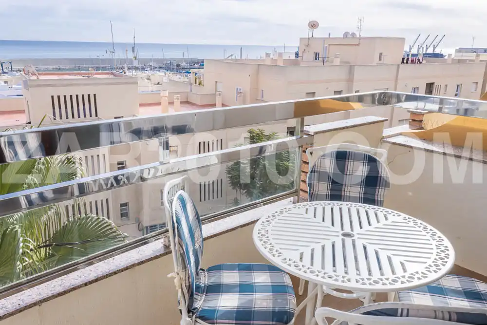 Terraza de Ático en venta en Garrucha con Aire acondicionado, Calefacción y Terraza