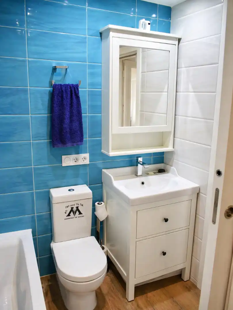 Bathroom of Attic for sale in Castellón de la Plana / Castelló de la Plana  with Heating, Parquet flooring and Terrace