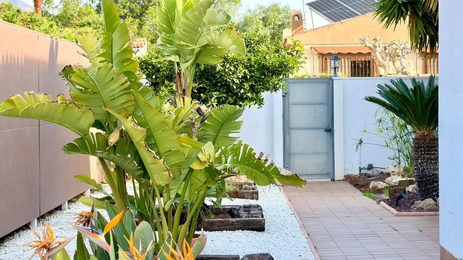 Garden of Houses for sale in El Campello  with Air Conditioner, Terrace and Swimming Pool
