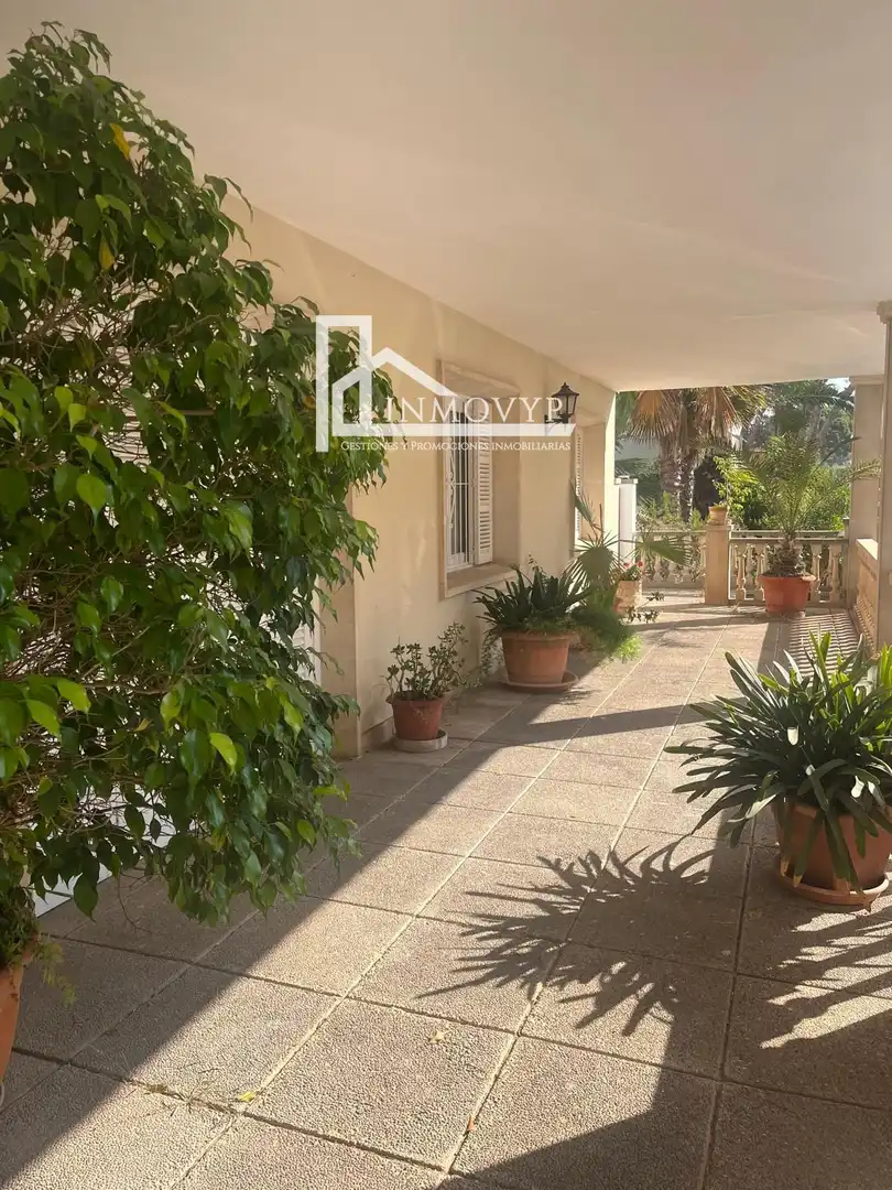Außenansicht von Haus oder Chalet zur Miete in  Palma de Mallorca mit Klimaanlage und Privatgarten